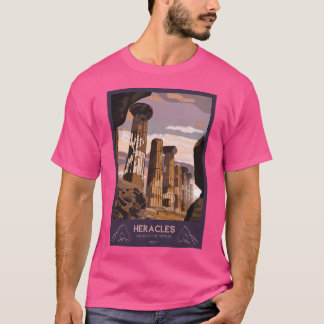 Tempel van Heracles Agrigento Vallei van de Tempel T-shirt