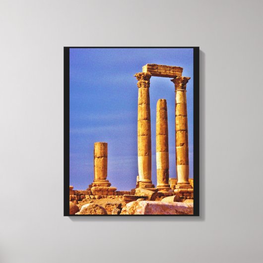 Tempel van Hercules Canvas Afdruk (Voorkant)