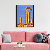Tempel van Hercules Canvas Afdruk (Insitu (Woonkamer))