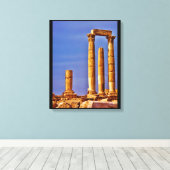 Tempel van Hercules Canvas Afdruk (Insitu (Houten vloer))