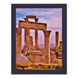 Tempel van Hercules Foto Afdruk