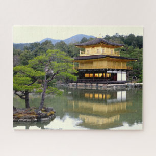 Tempel van het gouden paviljoen op Puzzle Legpuzzel