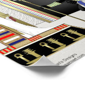 Tempel van Osiris Poster (Hoek)