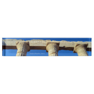Tempel van Poseidon - Sounio Naambordje