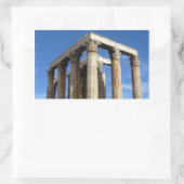 tempel zeus rechthoekige sticker (Tas)