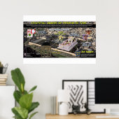 Tempelberg - Hemelse koepels Poster (Thuiskantoor)