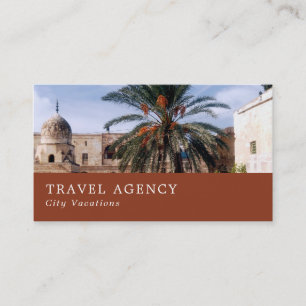 Tempelberg, Jerusalem Travel Agent Visitekaartje