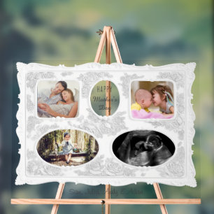 Tempeless Vintage Regency 4 Photo White Mothers Da