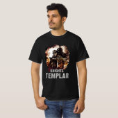 Tempeliers Epic Crusader Warriors of Christ T-shirt (Voorkant volledig)