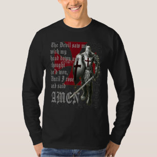 Tempeliers geloof in Jezus Christus Christelijk ge T-shirt