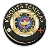 Tempeliers Keramische Knop (Voorkant)