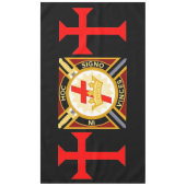 Tempeliers van de Ridder Tafelkleed (Voorkant)