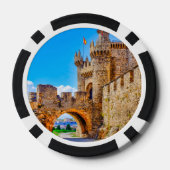 Tempelierskasteel Poker Chips (Achterkant)