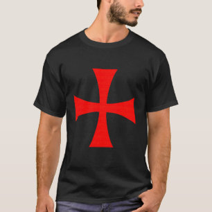 Tempelierskruis Katholieke Christelijke Orde De T-shirt