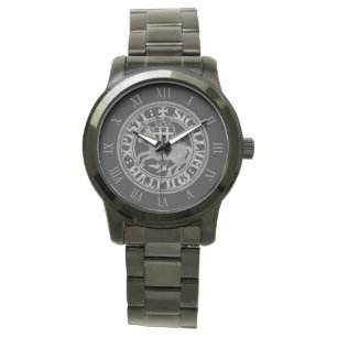 Tempelierszegel Twee Ridders Paard Medaillon Horloge
