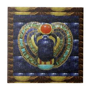  tempelkunst uit Egypte PYRAMIDS Tegeltje