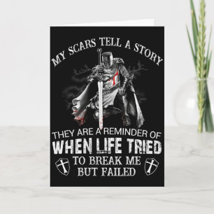 Tempelridder krijger Christenen Mijn littekens ver Kaart