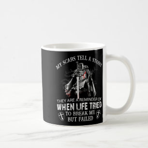 Tempelridder Krijger Christenen Mijn Littekens Ver Koffiemok