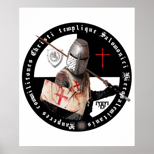 Tempelstreiter-Poster Poster (Voorkant)