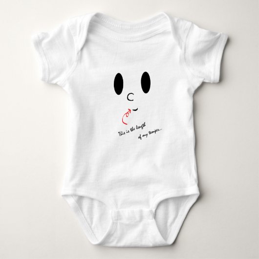 temper Baby Creeper Romper (Voorkant)