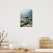 Temperal en mooie Natuur Poster (Keuken)