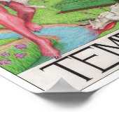 Temperance tarot card poster (Hoek)