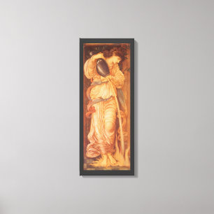Temperantia door Sir Edward Coley Burne-Jones Canvas Afdruk