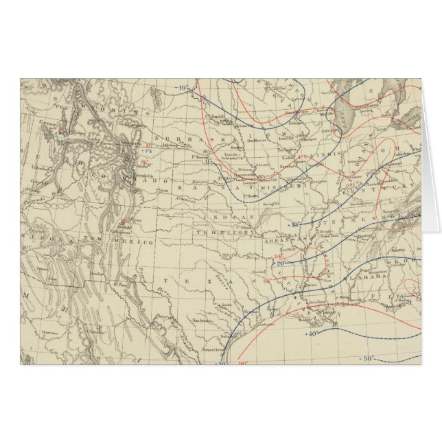 Température moyenne américaine (Devant horizontal)