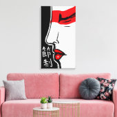 Temperatuur Canvas Afdruk (Insitu (Woonkamer))