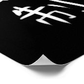 Temperatuur Poster (Hoek)