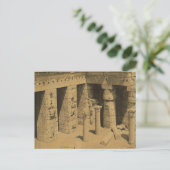 Temperatuur van Ramses III. Egypte circa 1870 Briefkaart (Staand voorkant)