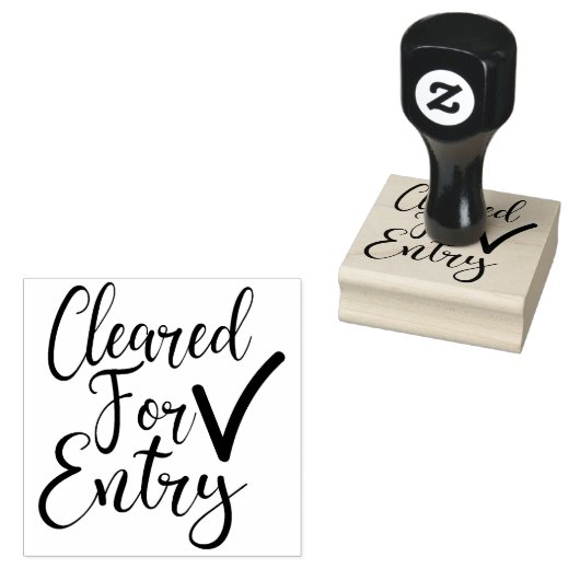 Temperatuurcontrole/Ontruimd voor Ingang Rubberstempel (Gestempeld)