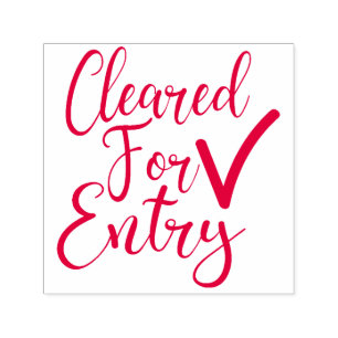 Temperatuurcontrole/Ontruimd voor Ingang Zelfinktende Stempel