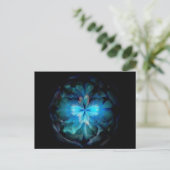 Tempest (blauw) briefkaart (Staand voorkant)