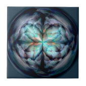 Tempest II (blauw) Tegeltje (Voorkant)