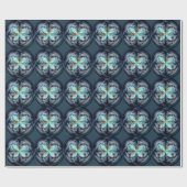 Tempest II (Blue) Cadeaupapier (Vlak)