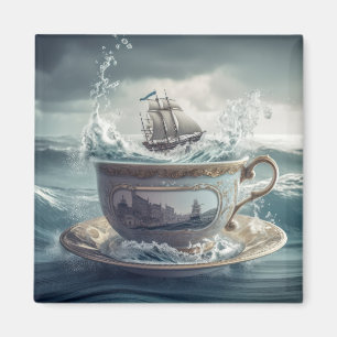Tempest in een Teacup Magneet