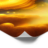 Tempest van licht Poster (Hoek)