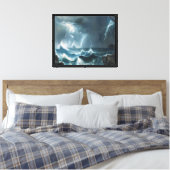 Tempest's roep canvas afdruk (Insitu (Slaapkamer))