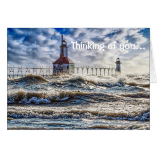 Tempête au phare St Joseph Pensez à votre carte