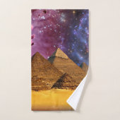 tempête cosmique au-dessus de l'égypte (Serviette à main)