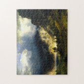 Tempête de Bierstadt dans le puzzle de montagnes (Vertical)