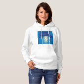 Tempête de foudre Sweat à capuche pour femmes (Devant entier)