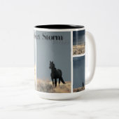 "Tempête parfaite" Mustang Mug  (Devant droit)