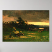 Tempête qui approche (1880) - Affiche de William K (Devant)