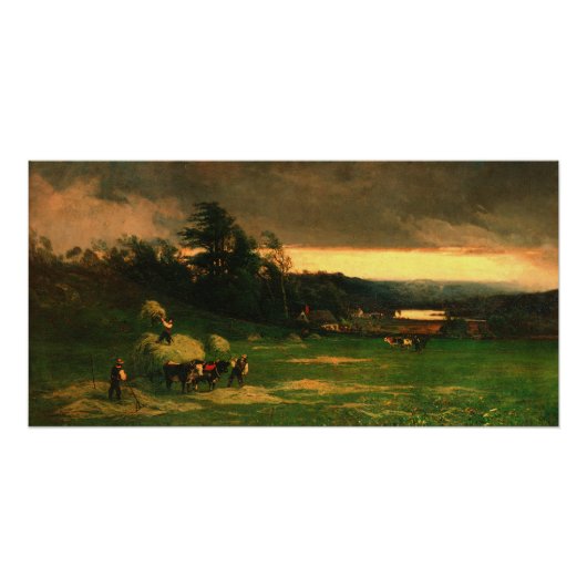 Tempête qui approche (1880) - Affiche de William K (Devant)