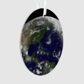 Tempêtes Tropicales Sur La Planète Terre. (devant)