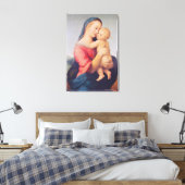 Tempi Madonna, 1508 Canvas Afdruk (Insitu (Slaapkamer))