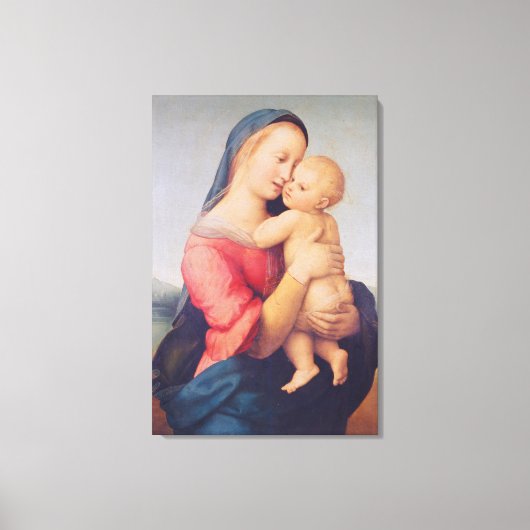 Tempi Madonna, 1508 Canvas Afdruk (Voorkant)