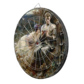 Temping van Sir Percival (Medieval Knight) Dartbord (Voorkant Rechts)